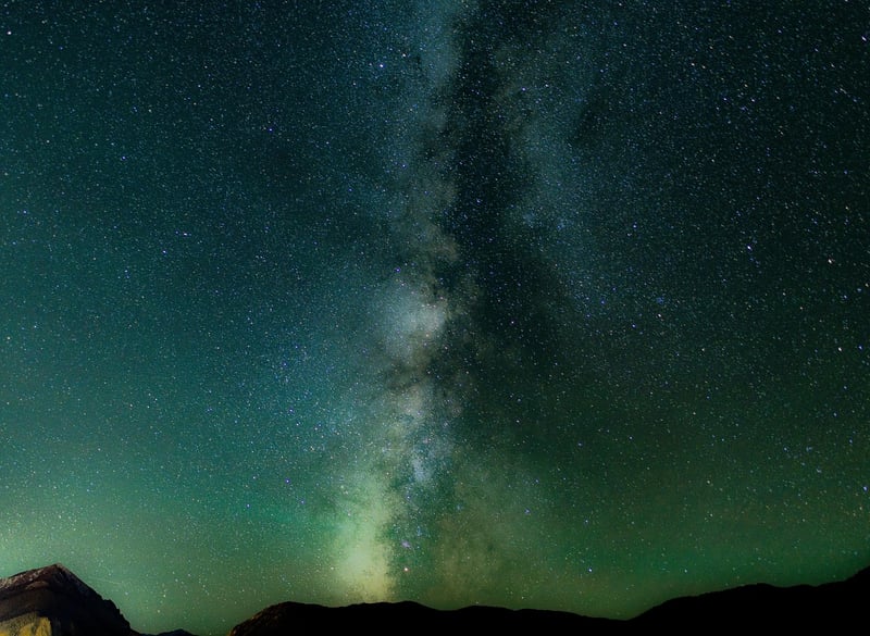 Starry Night Sky Backdrop